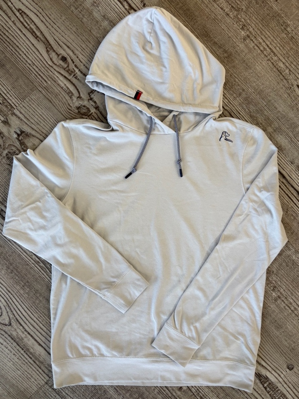 Rhoback White Hoodie - Men’s Small